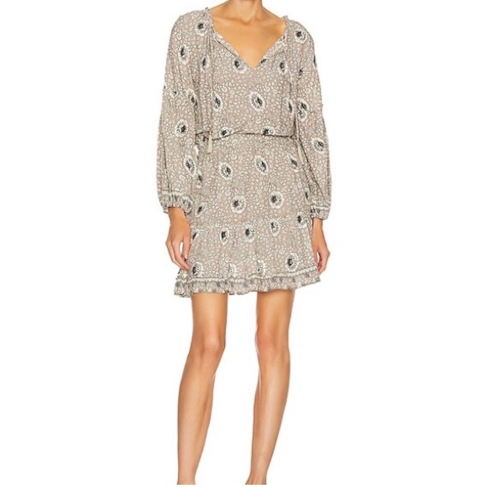 Natalie Martin Women's Lizzy Short Dress Floral Bohemian Cottagecore Fairy S
